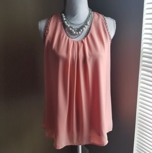 Oh So Cute PEACH  Color Papaya Blouse